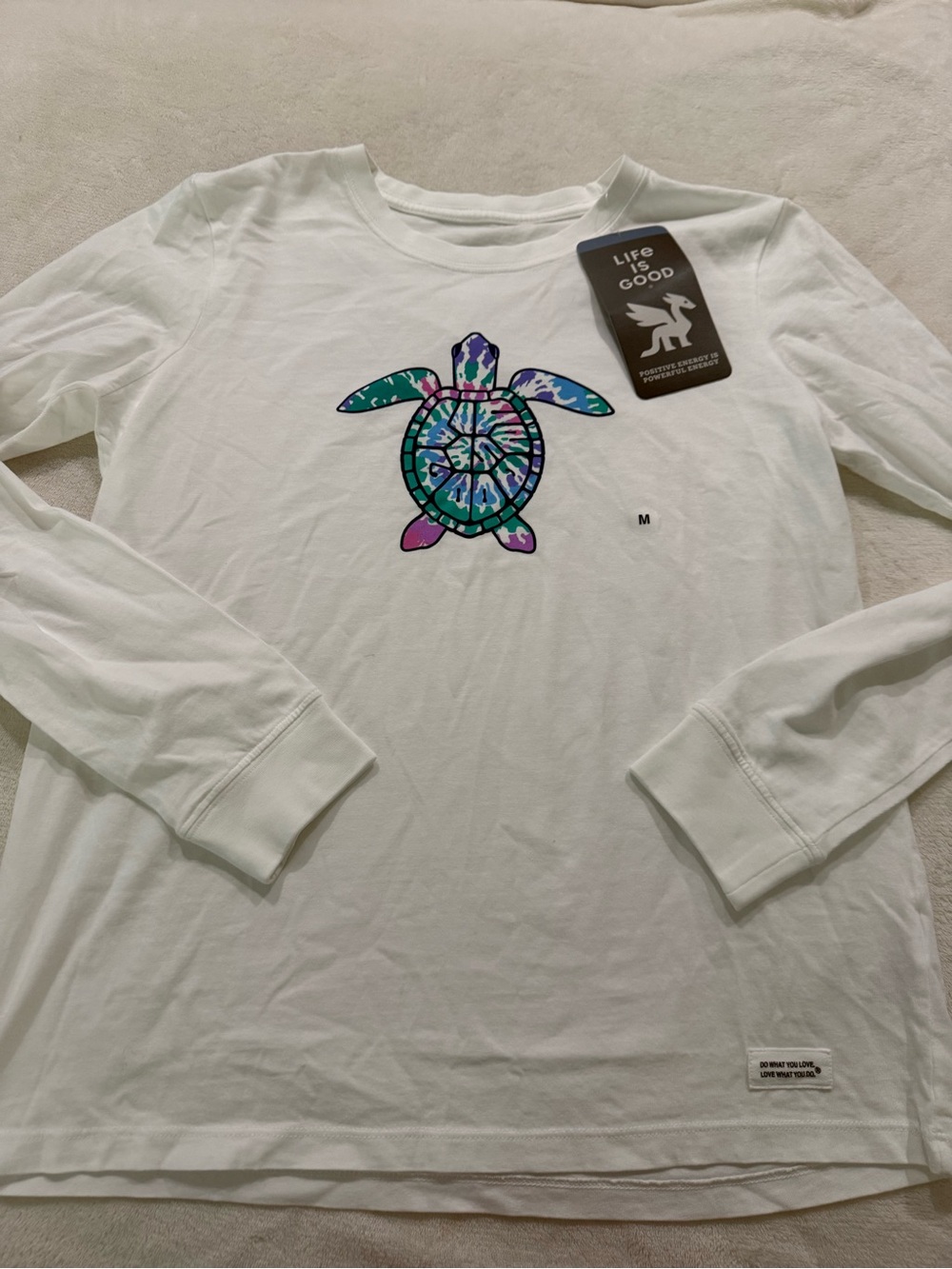 Life Is Good Women’s Size Medium Tee Sea Turtle NEW D81
